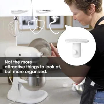 Aieve 4 Pack Stand Mixer Attachment Holders Compatible with Kitchenaid Mixer Accessories