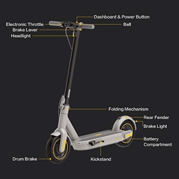 Segway Ninebot MAX G30LP Electric Scooter for City Rides