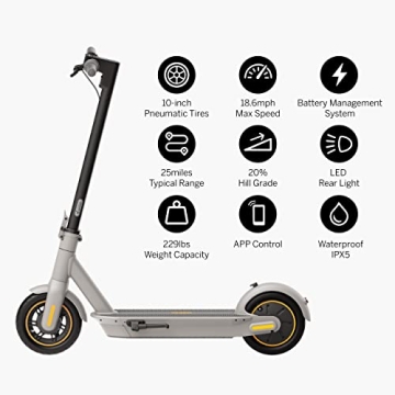 Segway Ninebot MAX G30LP Electric Scooter for City Rides