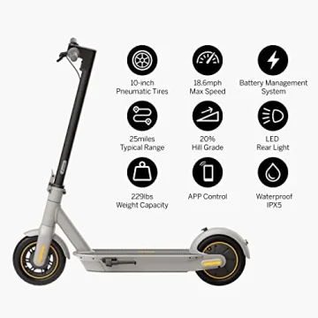 Segway Ninebot MAX G30LP Electric Scooter for City Rides