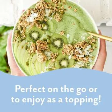 Tosi Crunchy Organic Protein Bars - Vegan & Gluten-Free