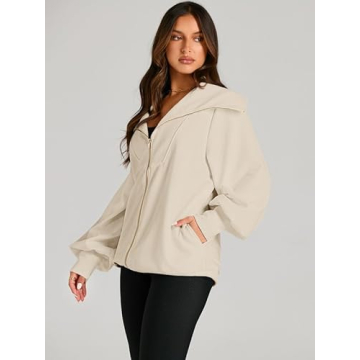 EFAN Oversized Fall Jackets for Women - Trendy Hoodies