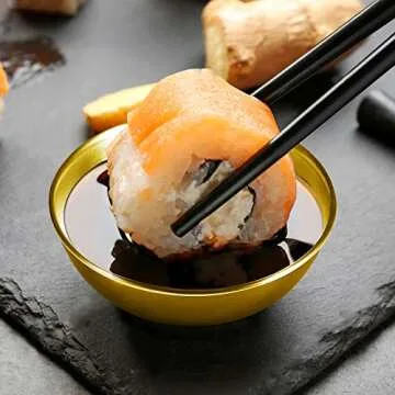 Amytalk 12 Pack Stainless Steel Sauce Dishes for All