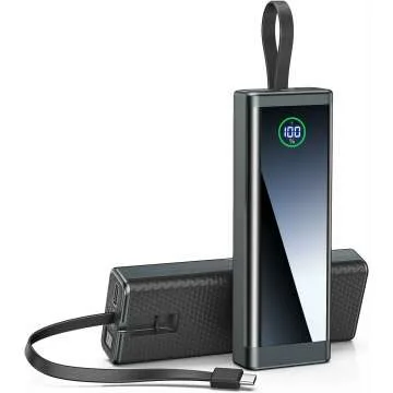 40000mAh Power Bank with Fast Charging and USB C Cable