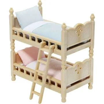 Calico Critters Bunk Beds and Dollhouse Furniture