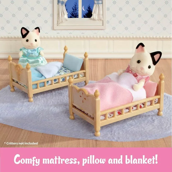 Calico Critters Bunk Beds and Dollhouse Furniture