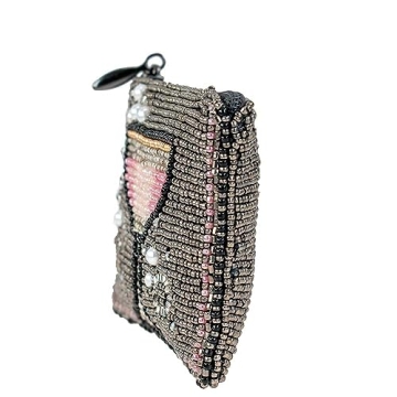 Mary Frances Pink Champagne Coin Purse for Every Occasion