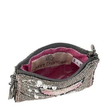 Mary Frances Pink Champagne Coin Purse for Every Occasion