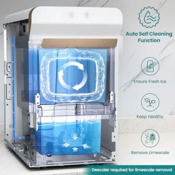 Gevi Nugget Ice Maker | Countertop Self-Cleaning