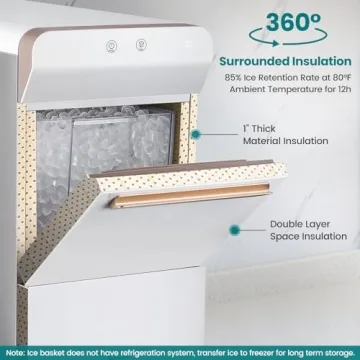 Gevi Nugget Ice Maker | Countertop Self-Cleaning