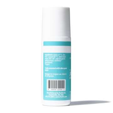 PurO3 Organic Jojoba Oil Deodorant - Ozonated Oil, Non-Staining, Vegan, 2.5 fl oz