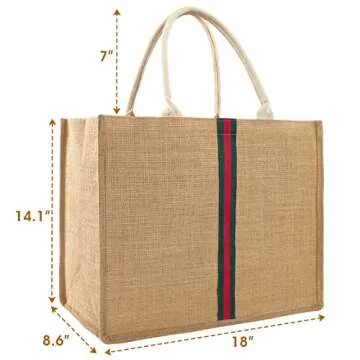 Trifabricy Large Beach Bag for Women, Woven Straw Beach Tote Waterproof, Handmade Weaving Swim Gym S...