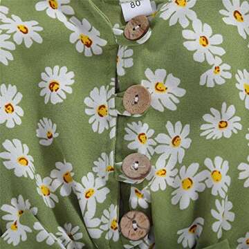 FYBITBO Toddler Floral Halter Romper Jumpsuit Outfit