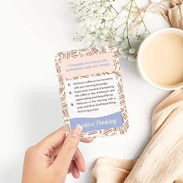 Astralux 52 Positive Affirmation Cards for Women - Daily Motivational and Inspirational Cards for Mindfulness, Meditation and Stress Relief