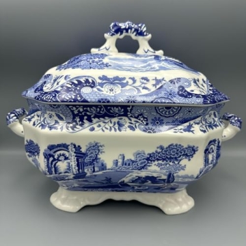 Spode Blue Italian Soup Tureen - Elegance for Any Table