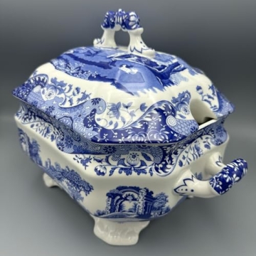Spode Blue Italian Soup Tureen - Elegance for Any Table