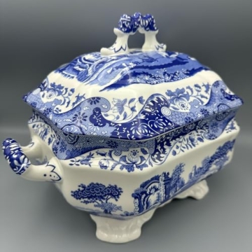Spode Blue Italian Soup Tureen - Elegance for Any Table