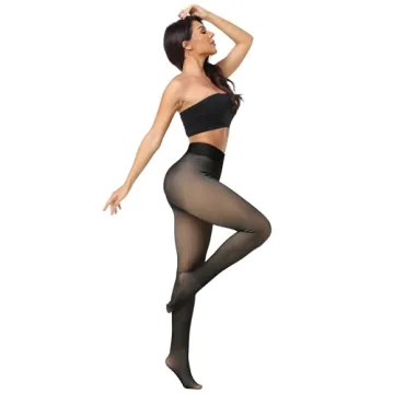 NORMOV Winter Fleece Lined Leggings Women Thermal Comfort