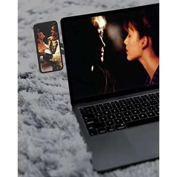 Aporia - Magnetic Cellphone Mount for Laptop, Foldable Monitor Side Phone Holder Attach to Computer Monitor for Smart Phones (Rose Gold)