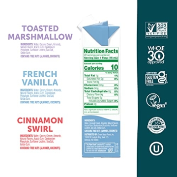 Delicious nutpods Non-Dairy Creamer - Zero Sugar, Vegan