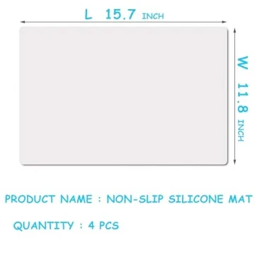 Silicone Craft Mats Non-Slip & Heat Resistant | 11.8x15.7In