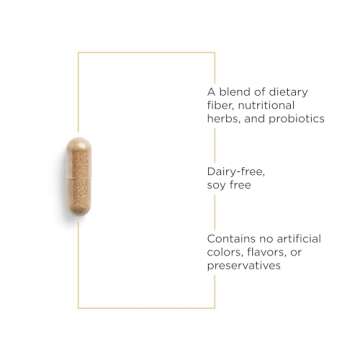 Integrative Therapeutics Blue Heron - Detox Complex with Dietary Fiber, Herbs and Probiotics - Supports Colon Function - Includes Fenugreek - Dairy Free - 120 Capsules