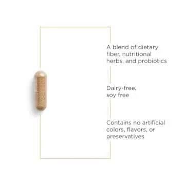 Integrative Therapeutics Blue Heron - Detox Complex with Dietary Fiber, Herbs and Probiotics - Supports Colon Function - Includes Fenugreek - Dairy Free - 120 Capsules