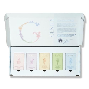 Live Gently Gift Set – 5 Herbal Soap Bars for Sensitive Skin