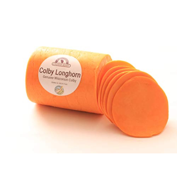 Colby Cheese Longhorn 48oz Half Loaf - Creamy & Delicious