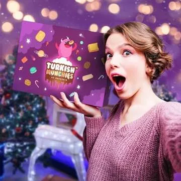 Maxi International Snack Box | Premium Exotic Foreign Snacks | Unique Snack Food Gifts Included | Try Extraordinary Turkish Snacks | Candies from Around the World | 21 Full-Size Snacks