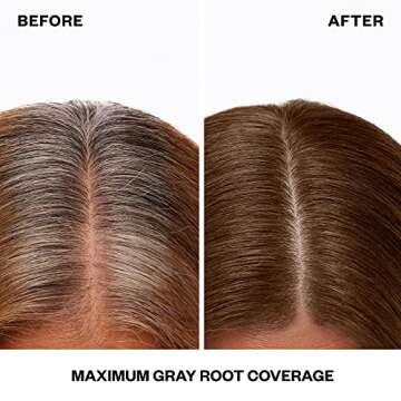 IGK Permanent Hair Color Kit | 7 N Latte - Dark Natural Brown | 100% Gray Color Coverage + Strengthen + Shine | Ammonia Free