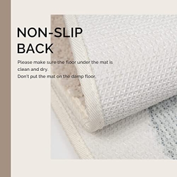 Comfortable DEXDE Non-Slip Bathroom Rugs for All