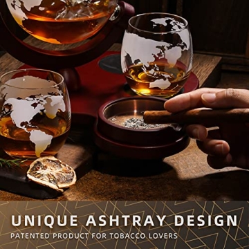 Luxurious Whiskey Decanter Set for Men Gifts