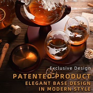 Luxurious Whiskey Decanter Set for Men Gifts