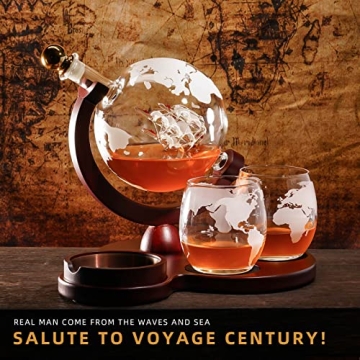 Luxurious Whiskey Decanter Set for Men Gifts