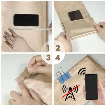 Dingbaayee Faraday Fabric for EMF Protection and Privacy