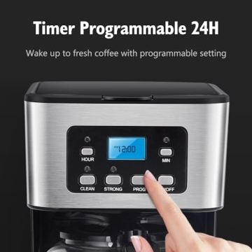 Taylor Swoden 12-Cup Programmable Coffee Maker for Every Home