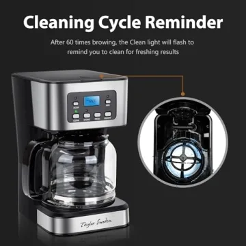 Taylor Swoden 12-Cup Programmable Coffee Maker for Every Home