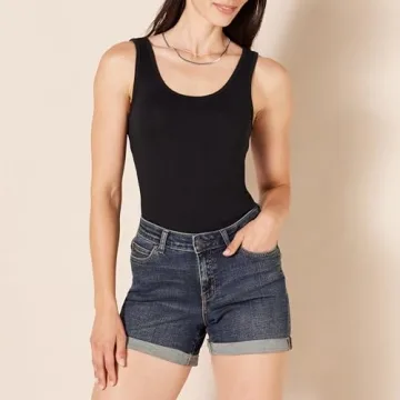 Amazon Essentials Women’s Slim-Fit Tank, Pack of 2