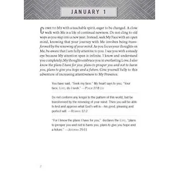 Jesus Calling Daily Devotional for Spiritual Growth