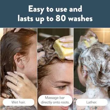 Ethique Tip-To-Toe - 2-In-1 -Solid Shampoo & Shaving Bar - Vegan, Eco-Friendly, Plastic-Free, Cruelty-Free,3.88 oz (Pack of 1)