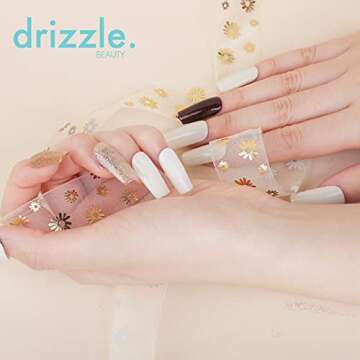 Drizzle Beauty Dip Powder Nail Kit Starter, 20 Colors Fall Winter Dipping Powder Set with Manicure f...