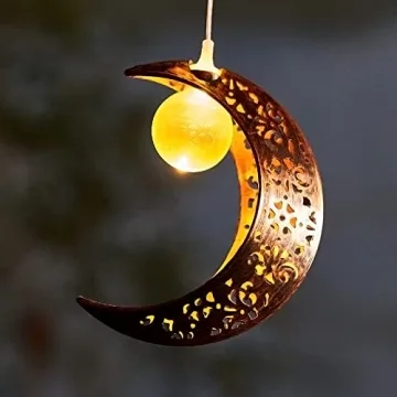 Stunning Tryme Solar Moon Wind Chimes for Outdoor Decor