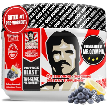 Old School Labs Ultimate 2 Stage Pre Workout - Energy, Focus & Flavor