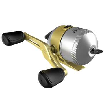 Zebco 33 Gold Spincast Reel - Effortless Fishing Experience