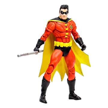 McFarlane Toys DC Multiverse 7IN Robin Tim Drake RED Suit Variant