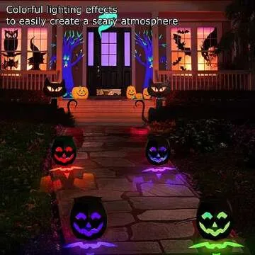 Cute Halloween Solar Lanterns for Outdoor Decoration
