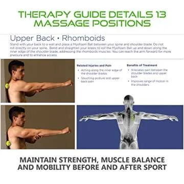 Ultimate Body Press Massage Balls – 5”, 4” & 2.75” with High or Medium Rebounding Myofoam Core, Perfect for Muscle Recovery & Trigger Point Relief