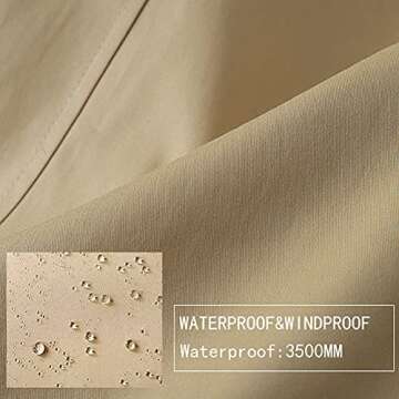 Stylish NANJUN Women's Double Breasted Trench Coat for All Seasons