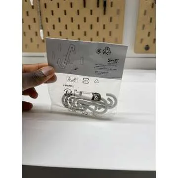 IKEA Steel,Epoxy/polyester Skadis Hook White / 5 Pack 203.208.02